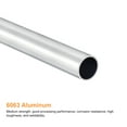 thumbnail image 3 of Tubos de aluminio Uxcell de 22 mm de diámetro exterior y 19 mm de diámetro interior, longitud de 400 mm para proyectos de bricolaje en la industria, 3 of 5