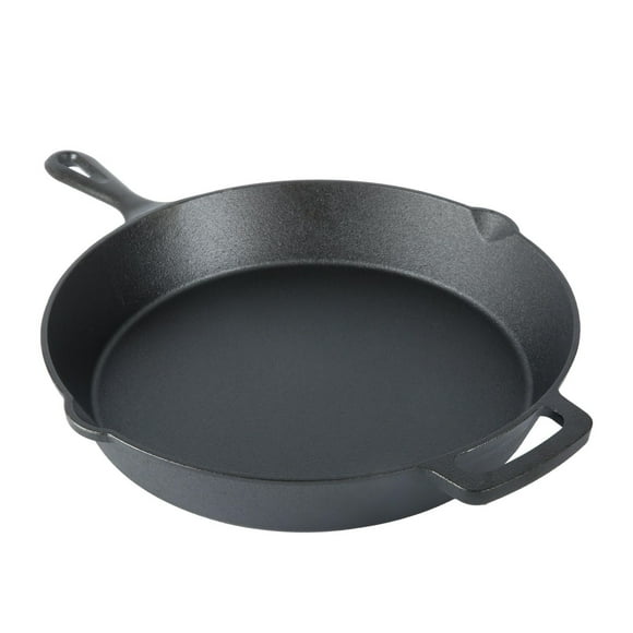 Mainstays 12-inch Cast Iron Skillet, Hand Wash