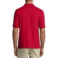 Hanes Men's EcoSmart Short Sleeve Jersey Polo Shirt