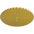 thumbnail image 3 of 47 5/8"OD x 2"P Shakuras Ceiling Medallion (For Canopies up to 6 1/2"), Hand-Painted Rich Gold, 3 of 5