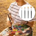 thumbnail image 4 of Juego de 4 Pinceles de Artista con Peine, Pinceles Profesionales para Pintura Acrílica, Pinceles para Artistas Estudiantes., 4 of 5