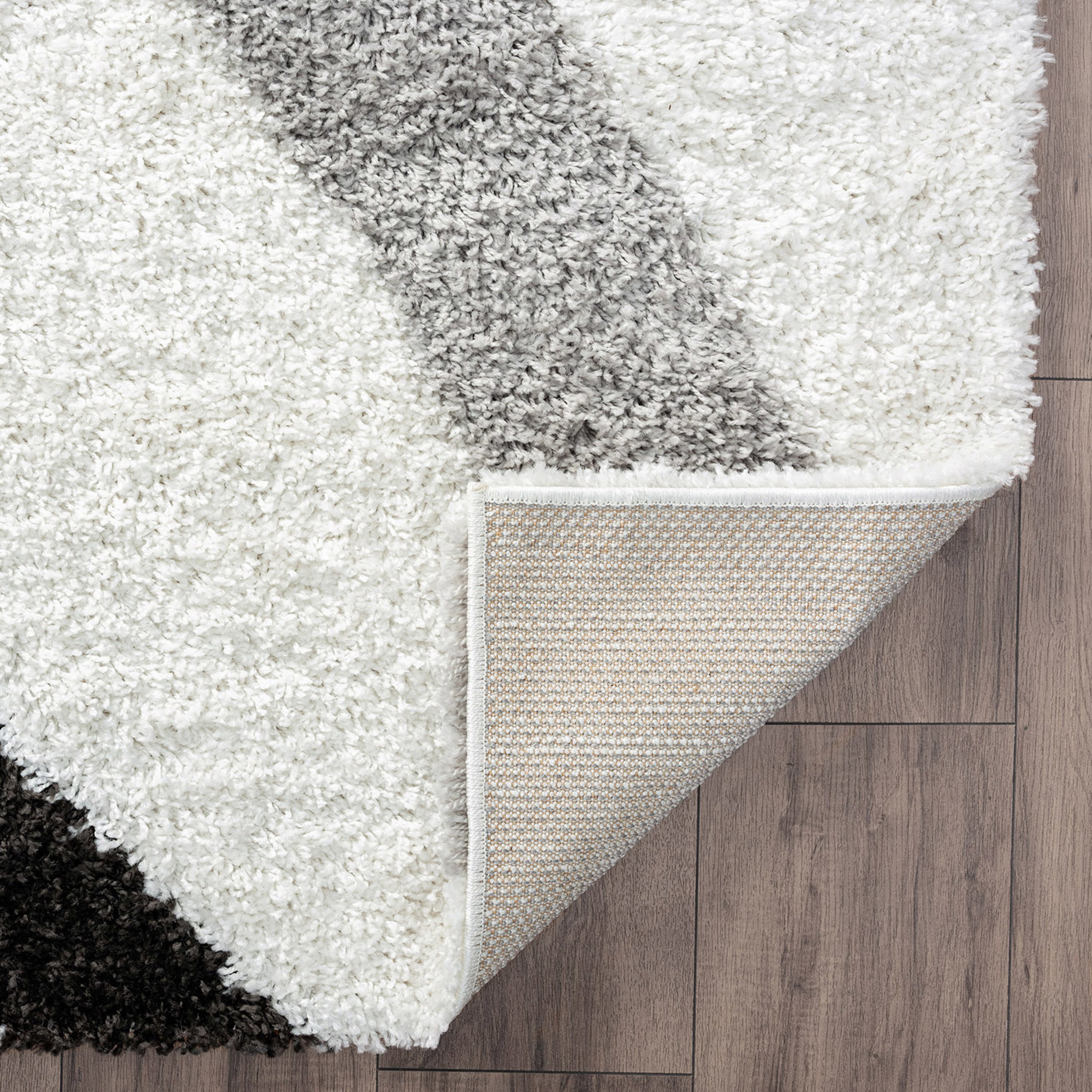 9x12 Modern White Large Area Rugs for Living Room | Bedroom Rug | Dining Room Rug | Indoor Entry or Entryway Rug | Kitchen Rug | Alfombras para Salas 8'10'' x 12'2''