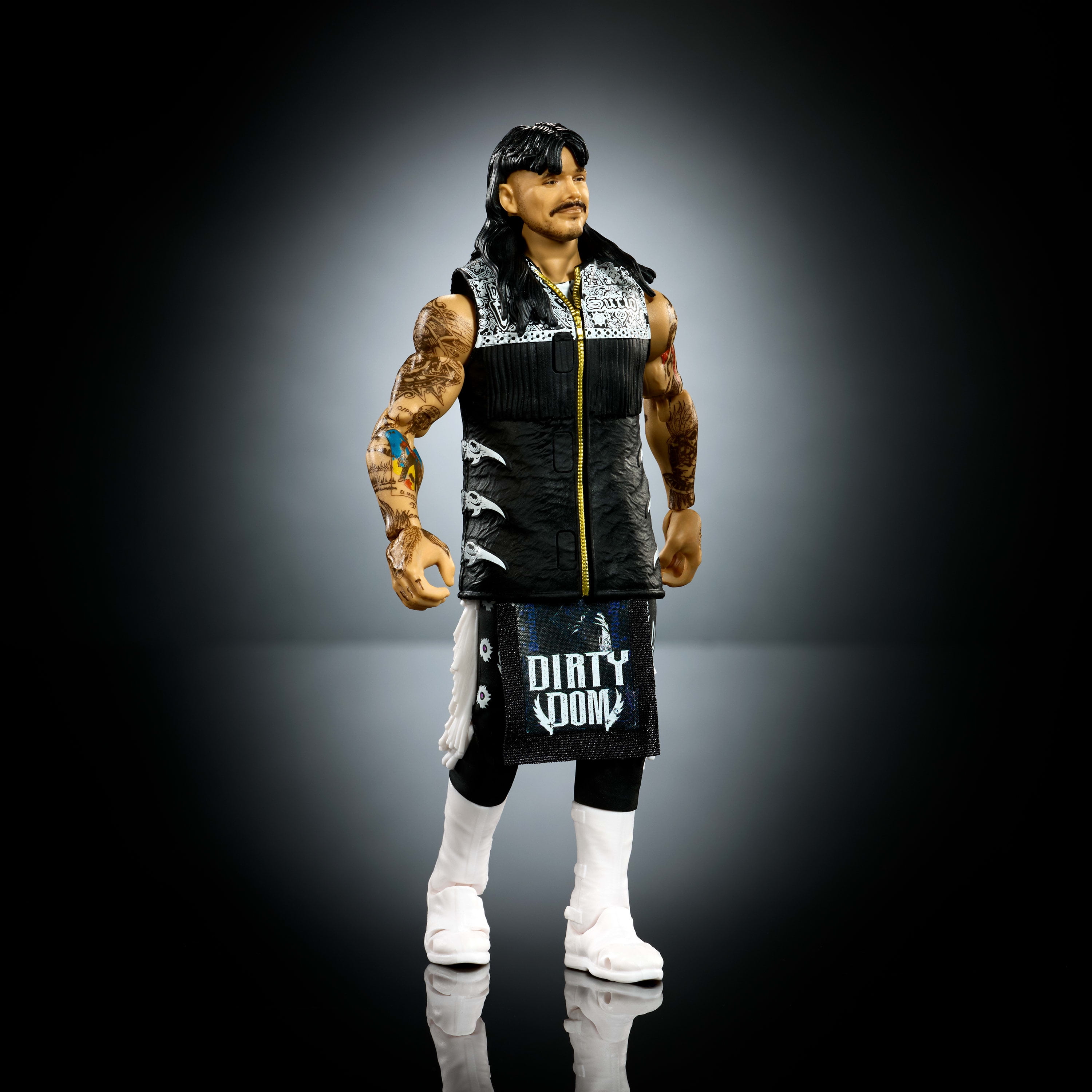 WWE Ultimate Edition “Dirty” Dominik Mysterio Action Figure & Accessories Set, 6-inch Collectible