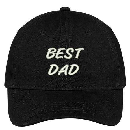 Trendy Apparel Shop Best Dad Embroidered Soft Low Profile Adjustable Cotton