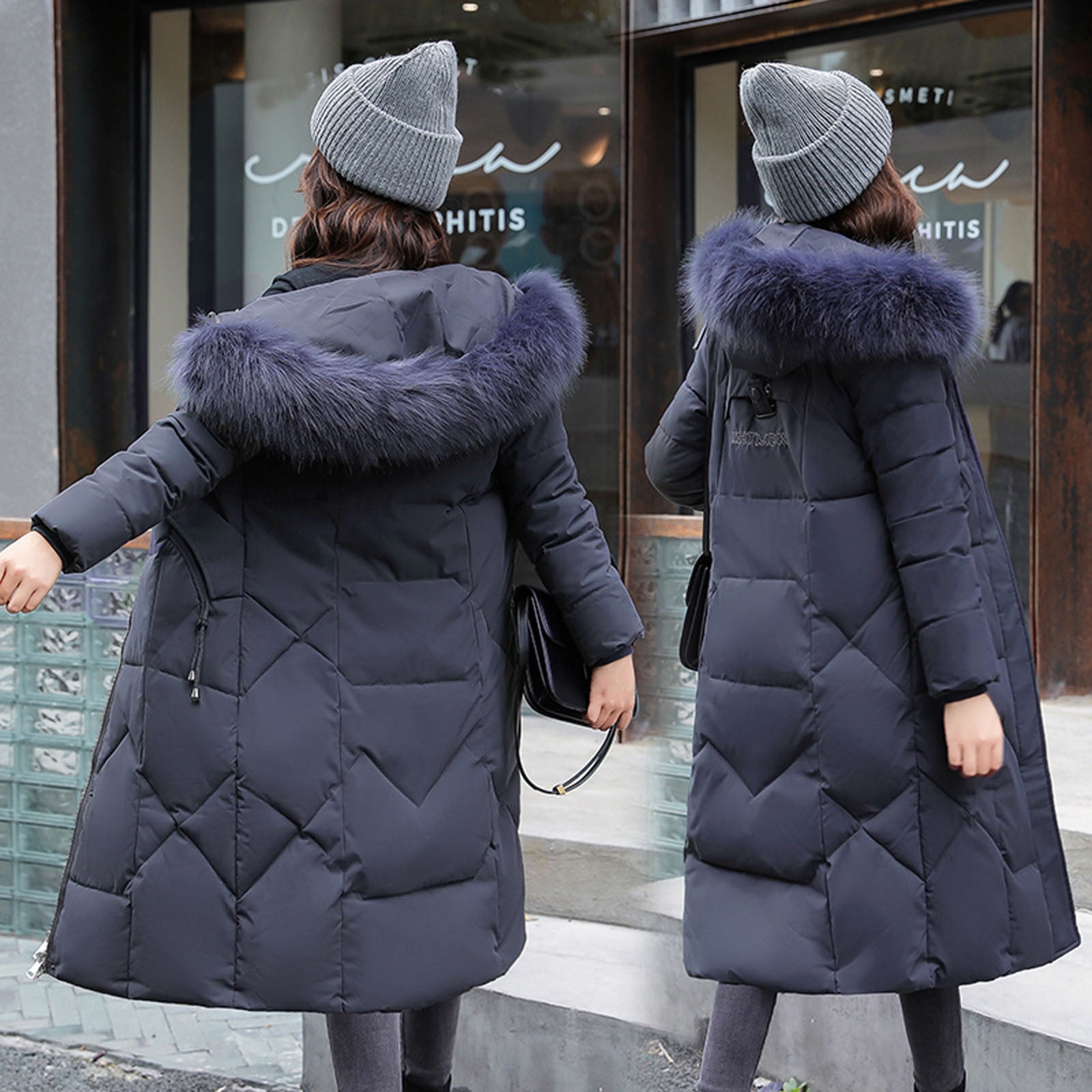 Womens Jacket Winter Womens Winter Jacket Warm Overcoat Slim