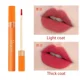 thumbnail image 3 of Bright Orange Color Lip Glaze Carrot Matte Velvet Liquid Lip Gloss Easy to Apply Lasting Lipstick Korea Lips Makeup Cosmetics, 3 of 5