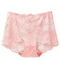 thumbnail image 4 of Lace Women's Panties Comfortable High Rise Design for Everyday Use for Relaxation Plus Size Options Available Soft Fabric for All Seasons, 4 of 4