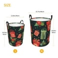thumbnail image 5 of XMXT Collapsible Laundry Basket, Beautiful Christmas Gifts Polyester Waterproof Laundry Hampers Dirty Clothes Hamper, 40L, 5 of 8