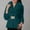 Green, variant on Olyvenn Women's Faux Fur Winter Coats Fuzzy Warm Jacket Plus Size Fleece Jackets Elegant Open Front Cardigan Casual Outerwear Wine XXL