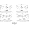 thumbnail image 2 of BALATAS CERAMICAS F-250 HD 1997 FORD 5.8L V8 Traseras BREMBO ., 2 of 5