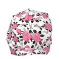 thumbnail image 3 of Logiee Rose Flowers Print Unisex Knit Beanie for Men Women Winter Hat,Beanies Skull Caps, 3 of 7