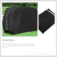 thumbnail image 3 of FENGGUIQU Impermeable Para Carrito De Golf De Tela Oxford Color Negro, 3 of 8