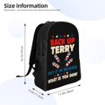 thumbnail image 3 of Back It Up Terry Put In It Reverse Oh Lawd Mochilas escolares para estudiantes Mochila de viaje Bolsa para computadora portátil Bolso de hombro para hombre y mujer, 3 of 5