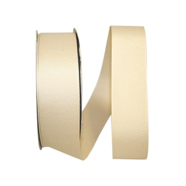 Reliant Ribbon 5200-750-09K Ruban de Texture Gros Grain de 1,5 Po 50 Yards&44; Naturel