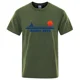 thumbnail image 3 of Amity 1975 - Camiseta con estampado retro de Jaws para hombre, ropa creativa, ropa deportiva, camisetas de moda, camisetas de algodón transpirables para hombre, 3 of 5