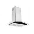 thumbnail image 5 of Hauslane|Chef Series WM-639 36-inch Wall Mount Range Hood | Tempered Glass Stove Ventilation | 3 Speed, Professional Suction, Touch Control, Baffle Filters | Vented or Ductless, 5 of 12