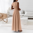 thumbnail image 4 of Bjutir Womens Summer Casual Sleeveless High Waist Long Dress Boho Dress Evening Dress Womens Fall Formal Dresses, 4 of 8