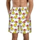 thumbnail image 1 of Balery Rubber Duck Chicken Bird Traje de Baño Estilo Hawaiano para Hombre, Shorts de Secado Rápido con Bolsillos-Large, 1 of 6
