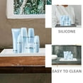 thumbnail image 3 of Raindrops 2Pcs Silicone Vanity Tray for Bathroom and Kitchen Countertop with Elegant Design Assorted Colors, 3 of 8
