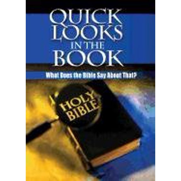 Pre-Owned Quick Looks in the Book