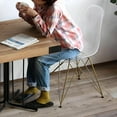 thumbnail image 3 of Heavenly Collection Clear & Gold Dining Chair, 3 of 9