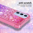 thumbnail image 4 of Compatible with Samsung Galaxy A15 5G Case Girls Women,Liquid Glitter Shockproof Back Cover Soft TPU Bumper Silicone Slim Protective Cover for Samsung Galaxy A15 5G Gradient Pink, 4 of 15
