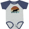 thumbnail image 3 of Inktastic Hunting Dog Retro Sunset Boys or Girls Baby Bodysuit, 3 of 5