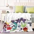 thumbnail image 4 of Alphabet Lore anti-pilling, suave, ligera, esponjosa y acogedora de lujo para hogar y cocina – Perfecta para niños y adultos,130X150cm, 4 of 6