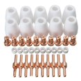 thumbnail image 1 of Hweilai 40Pcs Air Plasma Cutter Consumables Extend Fit for PT-31 LG-40 Torch CUT-40 50, 1 of 5