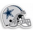thumbnail image 1 of Dallas Cowboys 12" Helmet Car Magnet, 1 of 1