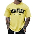 thumbnail image 2 of Camiseta informal con estampado para hombre: prenda urbana de moda para el día a día, 2 of 4