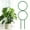 Double-Loop Silver, variant on Taller Plant Trellis for Potted Climbing Plants Indoor,Expandable Metal Garden Trellis for Climbing Plants,Flowers Vine Ivy, Sturdy House Plant Ideal For Small To Medium Plants