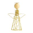 thumbnail image 2 of Adorno ángel hierro forjado con decorativas modernas metal, centro mesa decorativo para armario, fiesta, dormitorio, coleccionable. 89 cm x 139 cm, 2 of 8
