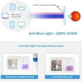 thumbnail image 4 of Cat Eye Reading Glasses for Women Fashion Black HD Resin Blue Light Blocking Presbyopia Glasses Readers +3.50, 4 of 5