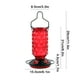 thumbnail image 3 of Comedero de cristal para colibríes | 5 puertos de alimentación, boca ancha, junta impermeable, fácil de limpiar | Comedero para pájaros exterior colgante para decoración de jardín o jardín trasero, 3 of 6