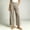 Khaki, variant on Pants For Women Elastic Waist Straight Leg Pants Fashion Comfortable Everyday Trousers Dark Green M