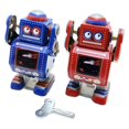 thumbnail image 2 of Mini Tin Plate Wind Up Robot Craft Ornament, 2 of 4