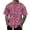 A-Hot Pink, variant on Short Sleeve T Shirt for Men Stage 3D Printed Sequin Pullover Round Neck Loose Male Clothes