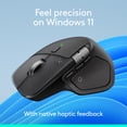 thumbnail image 3 of Logitech MX Master 4, Ergonomic Wireless Mouse with Advanced Performance Haptic Feedback, Ultra-Fast Scrolling, Black, 3 of 15