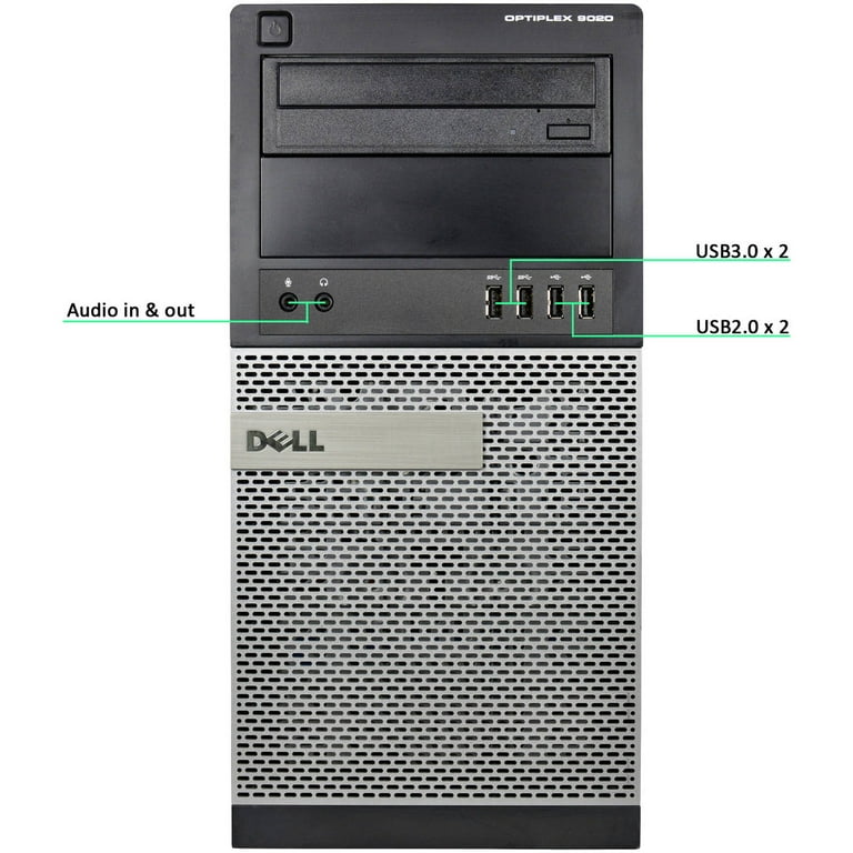 Restored Dell OptiPlex 9020-T Desktop PC with Intel Core i7
