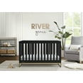 thumbnail image 6 of Delta Children Jade 4-in-1 Convertible Baby Crib - Greenguard Gold Certified, Ebony/Bronze, 6 of 12