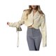 thumbnail image 1 of Txlixc Chaqueta deportiva femenina, solapa de manga larga, solapa delantera abierta, chaqueta de otoño de color sólido Txlixc moda, 1 of 8