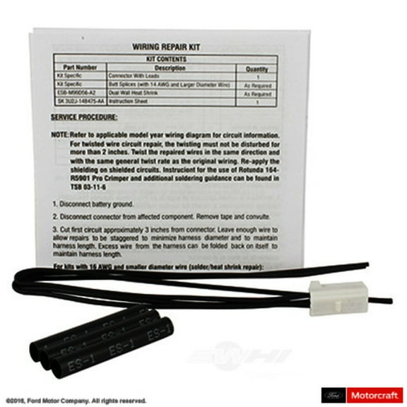 Motorcraft WPT-203 Dome / Reading Lamp Connector Fits select: 2001-2014 FORD F150, 2008-2015 FORD FUSION