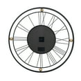 thumbnail image 4 of Gears Round Wall Clock - 31.5"Dia. - Black/Gold, 4 of 5