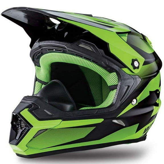 Arctic Cat Adult MX Aircat Helmet - Green-XL
