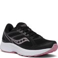 thumbnail image 5 of Saucony Cohesion 14 - Zapatillas para correr para mujer, color negro y rosa, 7,5 ancho US, 5 of 5
