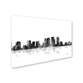 thumbnail image 3 of Trademark Fine Art "Tampa Florida Skyline BG-1" Canvas Art by Marlene Watson, 3 of 4