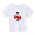 thumbnail image 4 of Ropa para niños de 4 a 14 años, moda de verano para niños, camisetas de algodón A4, camisetas de dibujos animados para bebés, camisetas casuales de manga corta para niñas, 4 of 5