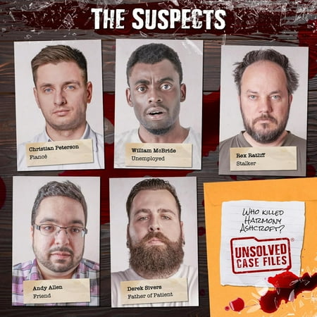 Unsolved Case Files: Cold Case Murder Mystery Game: Who Murdered Harmony Ashcroft? , Can You Solve The Crime?