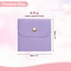 thumbnail image 2 of Uxcell 6 Pcs Mini Bolsa de Joyería, 8 Pulgadas Bolsas de Joyería Pequeñas de Cuero PU Suave Bolsa de Almacenamiento de Regalo para Joyería de Viaje para Mujeres Anillos Collar Pulsera, Púrpura, 2 of 7
